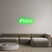 Custom LED Neon Sign: Fyziii