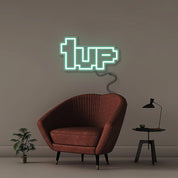 1UP - Neonific - LED Neon Signs - Sea Foam - 18" (46cm)