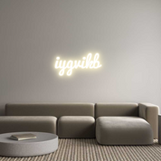 Custom LED Neon Sign: iygvikb