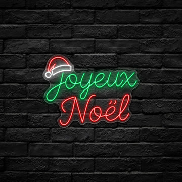 "Joyeux Noël" LED Neon Sign (USB-Dimmable)