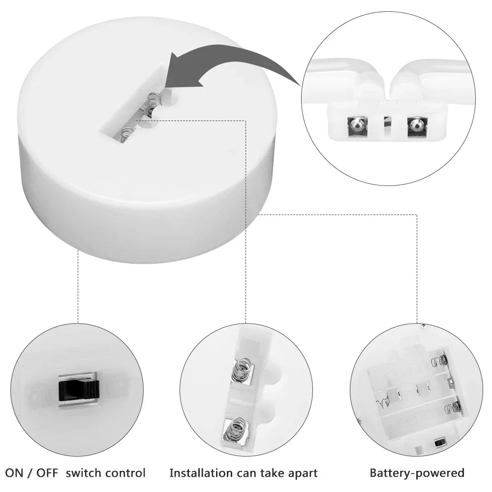 USB LED Neon Table Lamp Night Lights - Cloud - Neonific