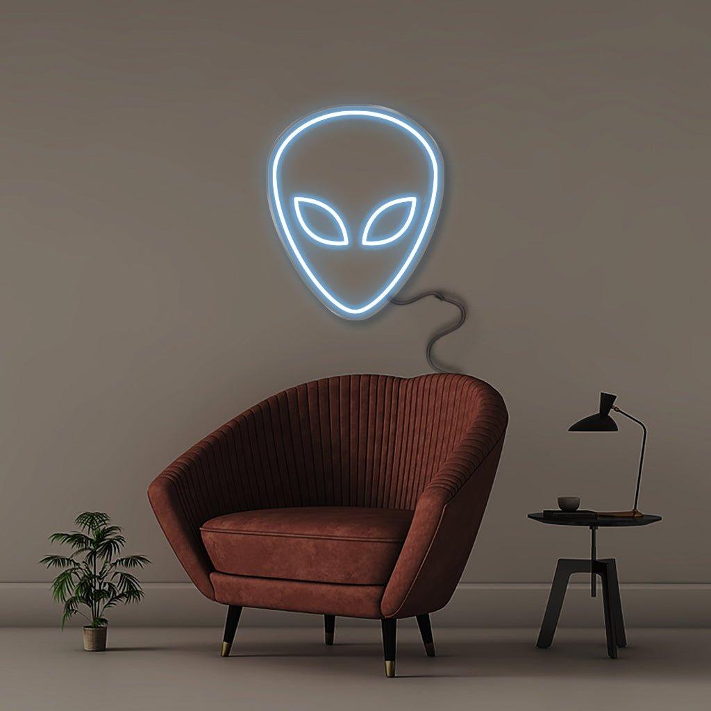 Alien - Neonific - LED Neon Signs - 50 CM - Light Blue