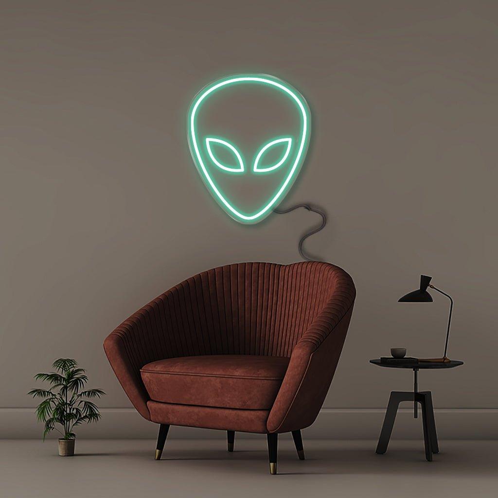 Alien - Neonific - LED Neon Signs - 50 CM - Sea Foam