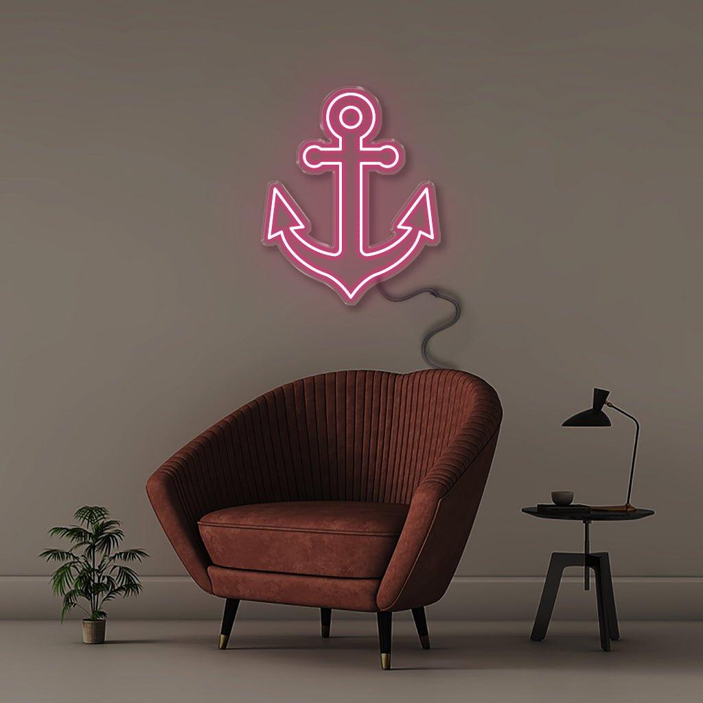 Anchor - Neonific - LED Neon Signs - 50 CM - Orange