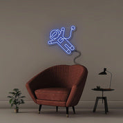 Astronaut - Neonific - LED Neon Signs - 50 CM - Blue