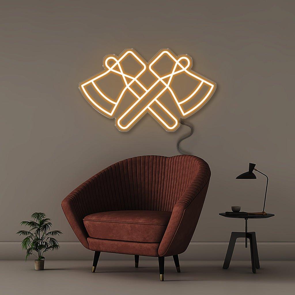 Axe - Neonific - LED Neon Signs - 50 CM - Orange