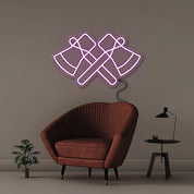 Axe - Neonific - LED Neon Signs - 50 CM - Purple