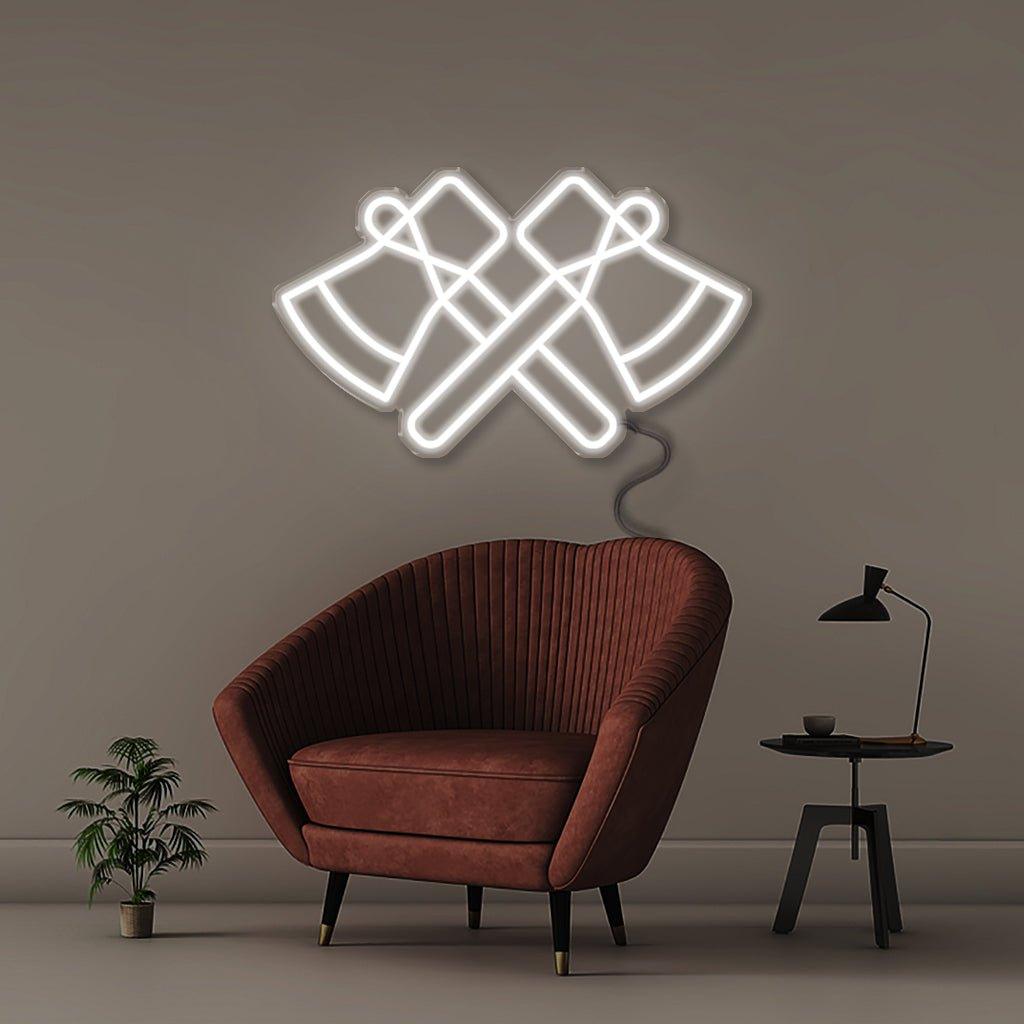 Axe - Neonific - LED Neon Signs - 50 CM - White