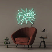 Bang - Neonific - LED Neon Signs - 18" (46cm) - Sea Foam