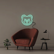 Bear - Neonific - LED Neon Signs - 18" (46cm) - Sea Foam