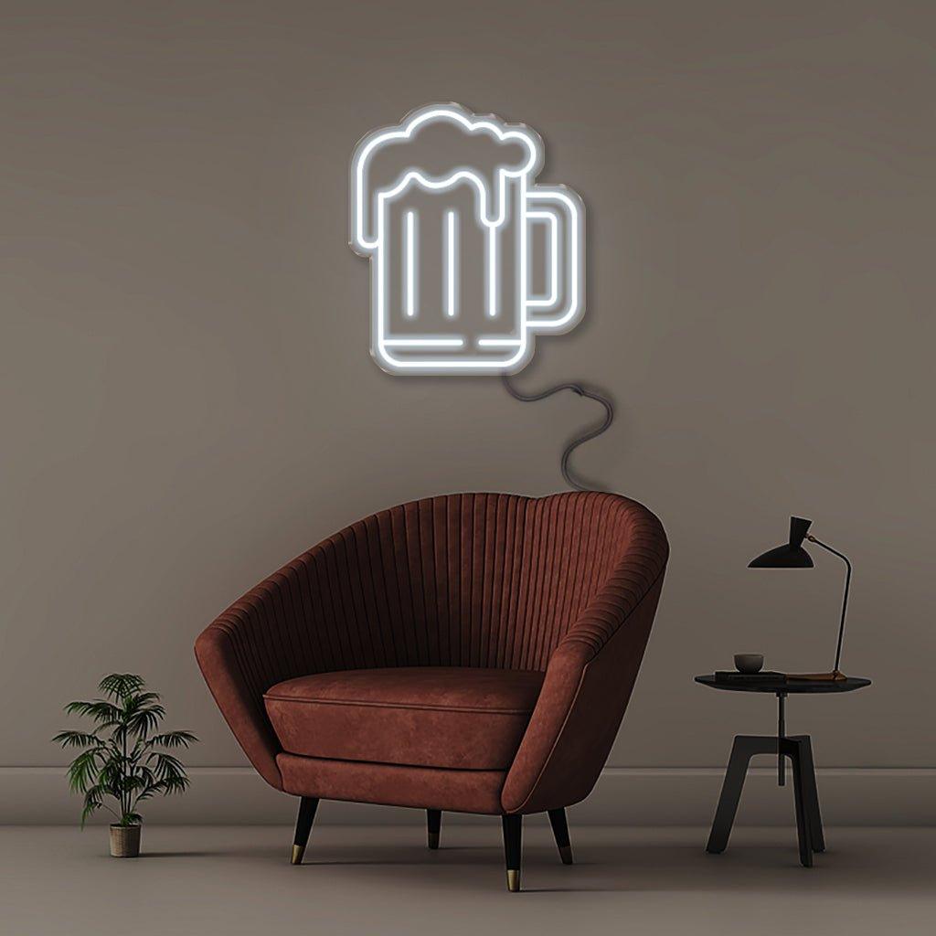 Beer - Neonific - LED Neon Signs - 18" (46cm) - Cool White