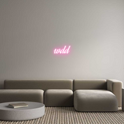 Custom LED Neon Sign: wdd