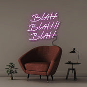 Blah - Neonific - LED Neon Signs - 18" (48cm) - Purple