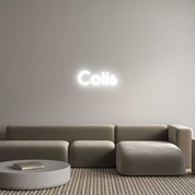 Enseigne LED néon personnalisée : Colis