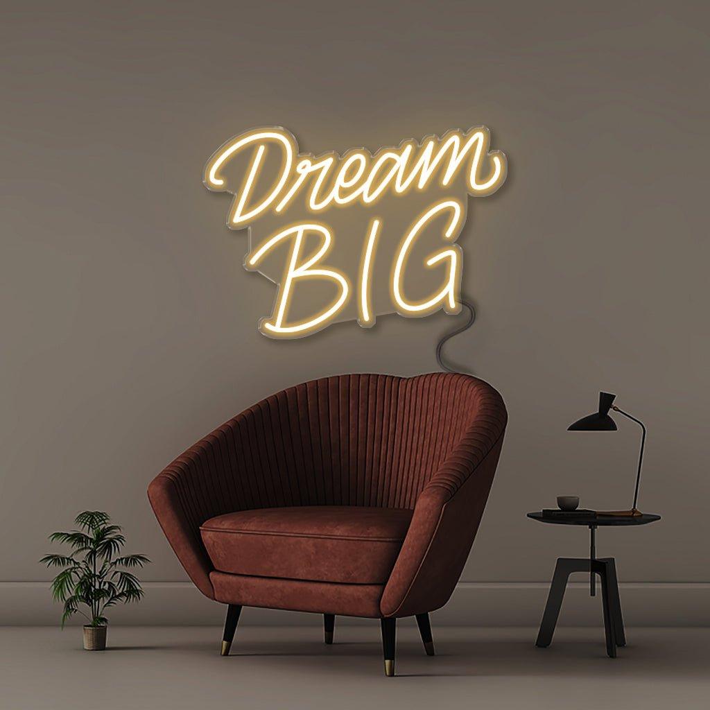 Dream Big - Neonific - LED Neon Signs - 24" (61cm) - Red