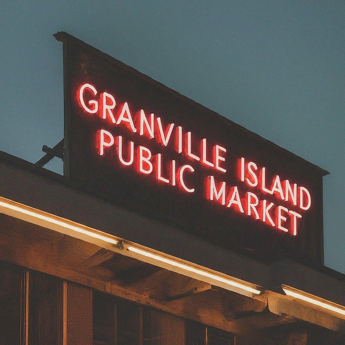 Vancouver Granville Island Public Market - Neonific