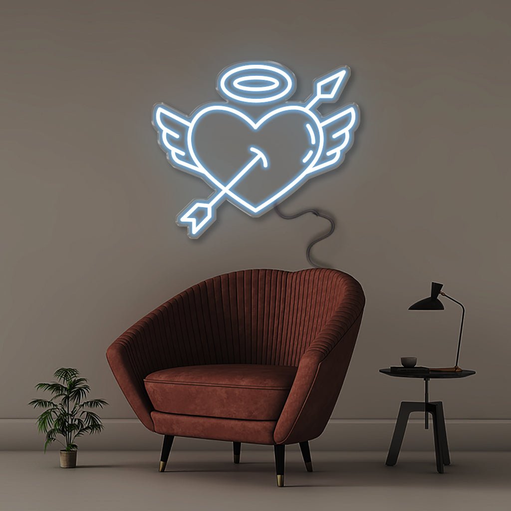 Heart - Neonific - LED Neon Signs - 50 CM - Blue