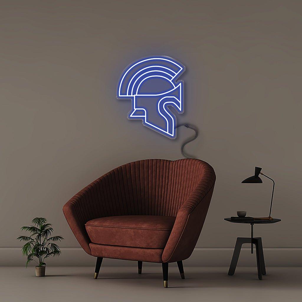 Helm - Neonific - LED Neon Signs - 50 CM - Blue