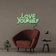 Love Yourself - Neonific - LED Neon Signs - 50 CM - Blue