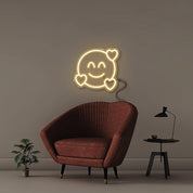 Loved Emoji - Neonific - LED Neon Signs - 50 CM - Blue