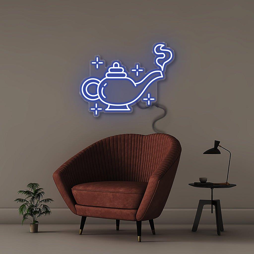 Magic Lamp - Neonific - LED Neon Signs - 24" (61cm) - Blue