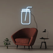 Mason Jar - Neonific - LED Neon Signs - 75 CM - Blue