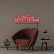 Montreal Cityscape - Neonific - LED Neon Signs - 36" (91cm) - Red