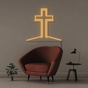 Montreal Mont Royal cross - Neonific - LED Neon Signs - Indoors - 24" (61cm)