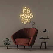 Neon Be Mine - Neonific - LED Neon Signs - 50 CM - Blue