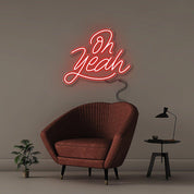 Oh Yeah! - Neonific - LED Neon Signs - 50 CM - Blue