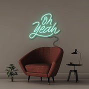 Oh Yeah! - Neonific - LED Neon Signs - 50 CM - Blue