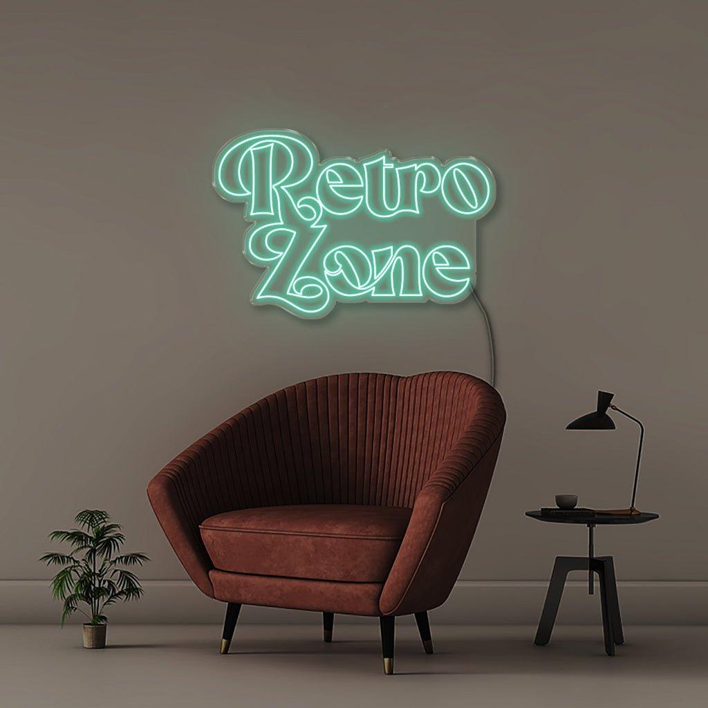 Retro Zone - Neonific - LED Neon Signs - 75 CM - Blue