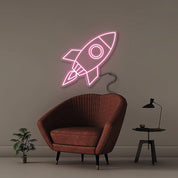 Rocket - Neonific - LED Neon Signs - 50 CM - Blue