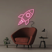 Rocket - Neonific - LED Neon Signs - 50 CM - Blue