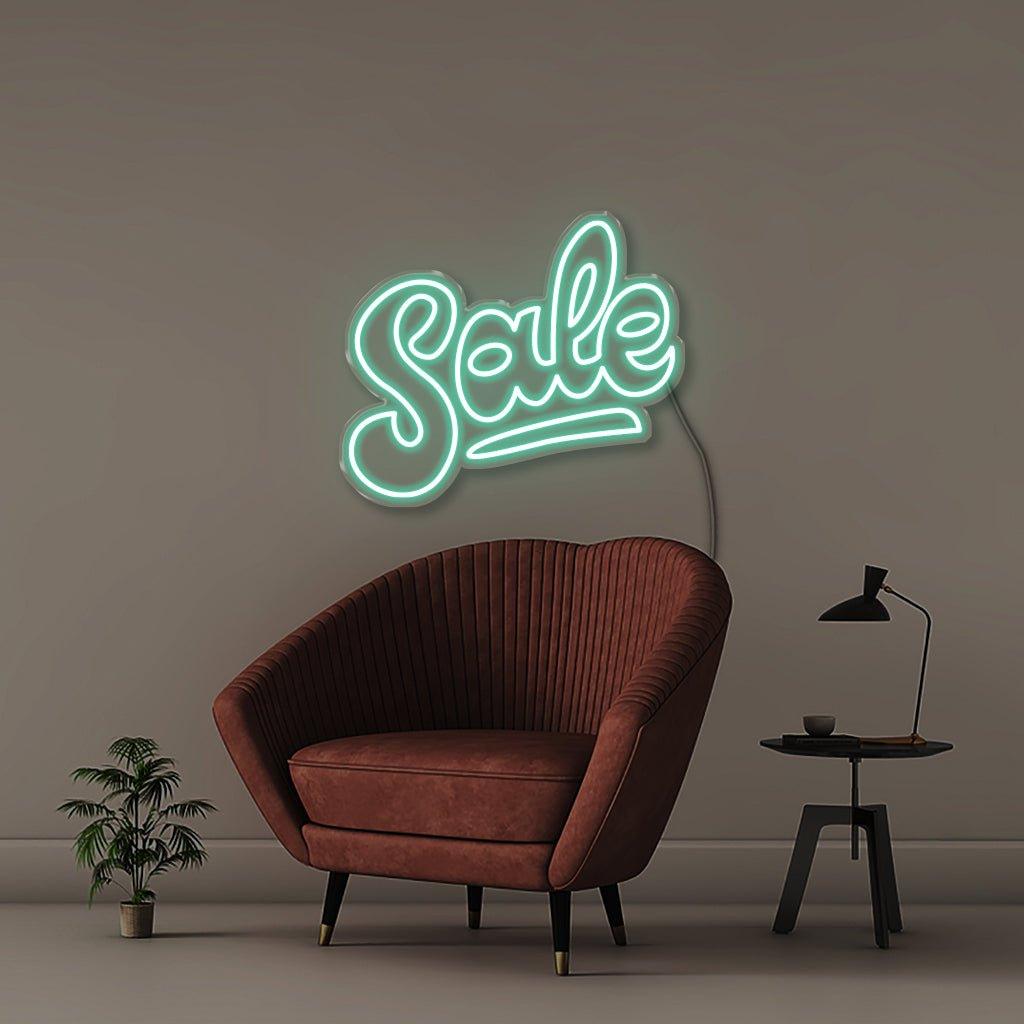 Sale - Neonific - LED Neon Signs - 18" (46cm) - Sea Foam