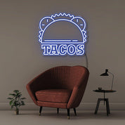 Tacos - Neonific - LED Neon Signs - 75 CM - Blue