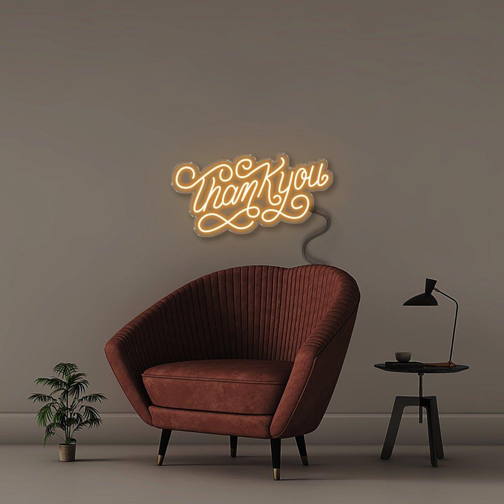 Thank You - Neonific - LED Neon Signs - 61cm (24") - 